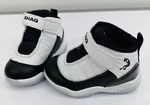 Shaq Bebé Niño Talla 4 Blanco Hielo Retro Baloncesto Zapatos Atléticos Tenis Bn9 - Imagen 1 de 9