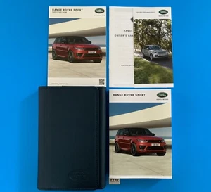 2021 Range Rover Sport Hybrid V6 Diesel V8 Supercharged Owners Manuals Books Set - Picture 1 of 10