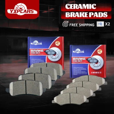 Pastillas de freno de disco delanteras y traseras de cerámica para Honda Odyssey 2018 2019 2020 Foto 1 de 4