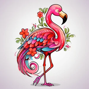 Autoaufkleber Sticker Flamingo Aufkleber - Picture 1 of 1