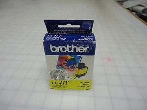 LC41Y BROTHER gelber Farbtintenstrahldrucker MFC 5440CN 5840CN 3340CN 620CN 420CN - Bild 1 von 6