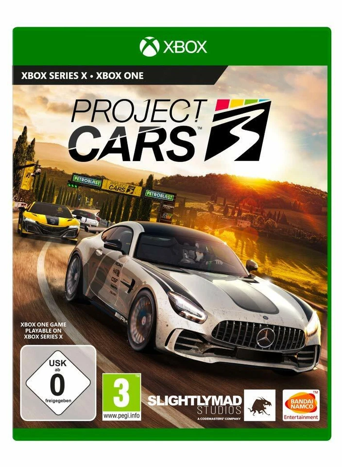 Microsoft XBOX - One XBOne Spiel Project Cars 3 NEU NEW - Bild 1 von 1