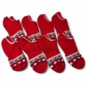 8 Pairs of Comfy No Show Socks Size Large Mens 9-12 Womens 10-13 Arch Support - Picture 1 of 3