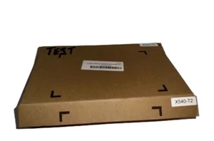 NEW INTEL X540-T2 X540T2 CONVERGED DUAL PORT NETWORK ADAPTER 2 BRACKETS - Picture 1 of 3