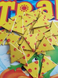 Mouse Trap Game MB Games 1999 Spare Parts Cheese Pieces x10
