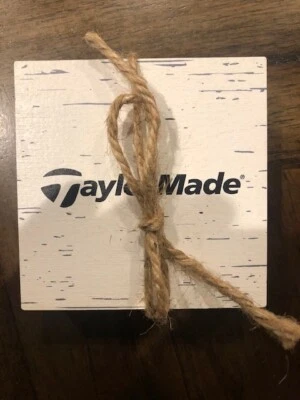 Taylormade Stealth Spider Drink Coasters Wood Authentic Limited Rare Item Set 4 - Image 1 of 3