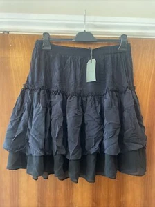 Falda All Saints Mystic Blue Alia talla grande nueva con etiquetas precio de venta sugerido por el fabricante 128 GBP - Imagen 1 de 8