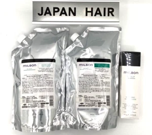 MILBON PURIFYING GEL SCALP Shampoo 1000ml Treatment 1000g soothing moisturizer - Picture 1 of 7