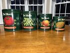NICE!  Set Of 4 Del Monte Metal Nesting Canisters Sundara Ind. Made In England