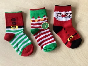 Christmas Baby Socks. 3 pairs size 3-5.5 - Picture 1 of 1