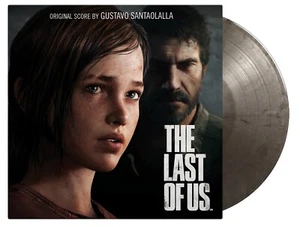 gustavo santaolalla the last of us SILVER BLACK LP 180g vinyl videogame ellie - Imagen 1 de 4