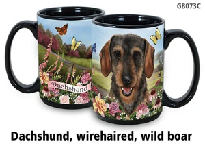 Taza de fiesta de jardín - Dachshund jabalí de pelo duro - Imagen 1 de 1