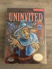 Uninvited NES Nintendo In Box Near Mint.  Bonus games boxed T&C + Battlechess :)
