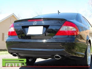 CLK55 AMG Carbon Fiber Trunk Spoiler Lip 2003-2010 W209 CLK350 CLK500 CLK63 2Dr - Picture 1 of 3