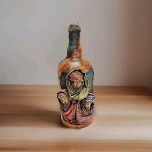 Handmade Unique Decorative Bottle Christmas 3 Kings Magi Wisemen OOAK - Picture 1 of 11