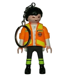 Playmobil Health Doctor Nurse Hospital Keychain - 26 - Picture 1 of 4