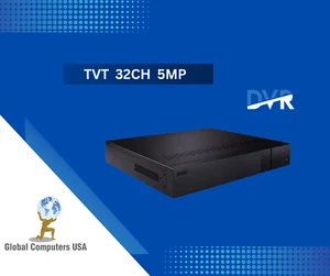 TVT 32CH DVR 5MP 1080p Analog Hybrid DVR 4xSATA H.265 NDAA Compliant - Picture 1 of 2