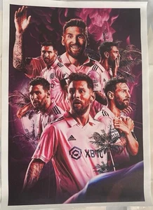 Póster del jugador de fútbol Messie. 13 x 19 pulgadas - Imagen 1 de 1