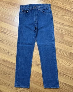 Jeans Vaqueros Vintage Levis 505 Naranja Tab 20505-0217 Garra 34x34 Hechos en EE. UU. Años 70 80 - Imagen 1 de 14