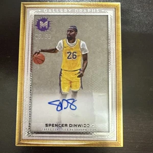 2024 Topps Motiv Spencer Dinwiddie Gallery Graphs Auto /99 - Bild 1 von 2