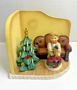 Goebel Hummel Pony Express 2043/B mit helfender Dekoration Display FUNKTIONIERT - Bild 1 von 17