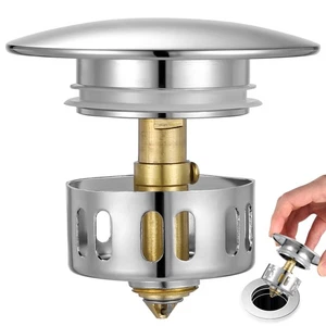 Tapón de cocina de drenaje de bañera Muentastard Plug filtro de fregadero de baño - Imagen 1 de 9