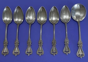 Alter Kolonial von Towle Sterling Silber Servierlöffel Set 7 Teile - Bild 1 von 18