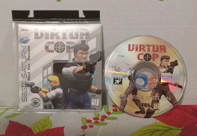Virtua Cop Sega Saturn Disc Paper Sleeve Tested - Image 1 of 2