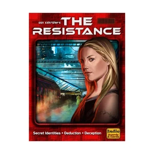 Indie Boards & Cards Boardgame Resistance (2nd Ed) Box VG/NM - Picture 1 of 1