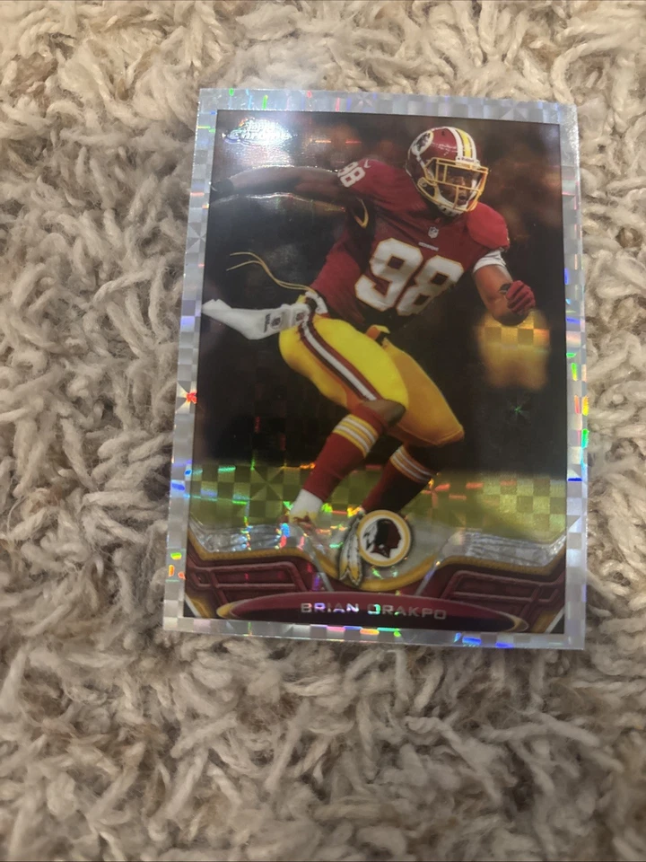 2013 Topps Chrome X-Fractor Brian Orakpo Washington Redskins #214 - Image 1 of 1