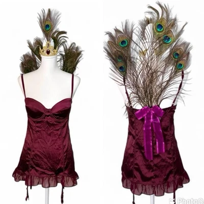 Disfraz de Pavo Real Victoria’s Secret Sexy Little Things Liguero 36C Foto 1 de 4