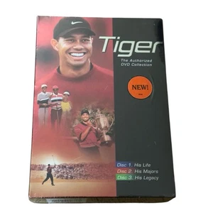 Vintage 2004 Tiger Woods "Tiger" 3 DVD Collection - New & Sealed - PERFECT GIFT - Picture 1 of 4
