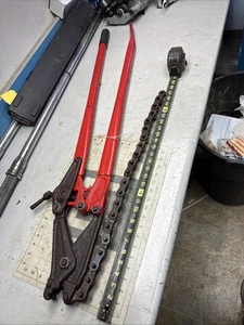 Wheeler Rex 5916 Manual Pipe Cutter 24" Chain (af3 - Picture 1 of 6