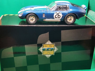 Exoto Cobra Daytona Coupe #26 Racing Legends Diecast 1:18 Scale Blue & White - Image 1 of 4