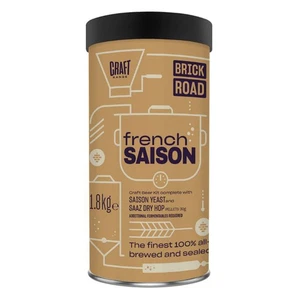 Brick Road French Saison with Saaz dry hops 1.8Kg Craft Beer Kit makes 23L - Picture 1 of 3