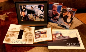 TITANIC Collector Edition VHS Gift Set Photo Book Filmstrip Tapes 1997 Dicaprio - Picture 1 of 17
