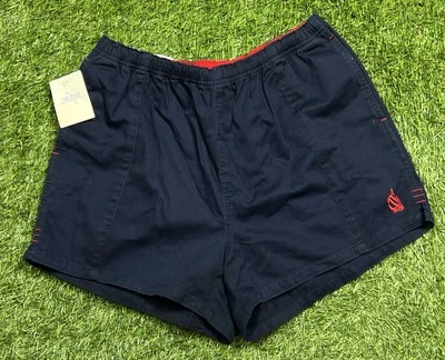 NWT'S Vintage 90's NAUTICA Swim Trunks Men's L  Navy Blue Surfing Beach - Image 1 of 4