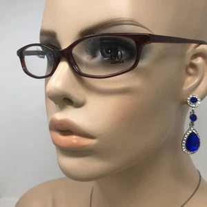 Go Eyewear 9319 Glasses Frames Brown Oval Eyeglasses Spectacles Frame Only - Picture 1 of 12