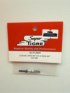 SUPER TIGRE 22250346 CARBURETOR SCREW SET G34-G90 NEW OLD STOCK - Picture 1 of 2