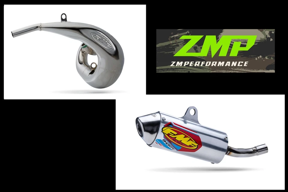 FMF HONDA CR250R 00-01 TUBO DE ESCAPE RETORCIDO SHORTY POWERCORE 2 SILENCIADOR SILENCIADOR Foto 1 de 1