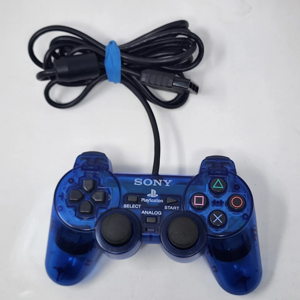 Collection of  Sony PlayStation 2 PS2 Official OEM Controllers Variation Sale - Image 1 of 1