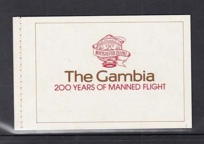 Folleto de vuelo tripulado 200 aniversario de Gambia 1983 MUH Foto 1 de 4