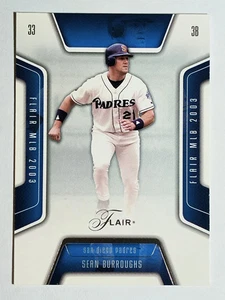 2003 Flair #6 Sean Burroughs - Picture 1 of 2