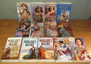 LOT Margaret Moore VIKING Saxon Norman's Heart Welshman's Way Dark Duke Rogue ++ - Picture 1 of 5