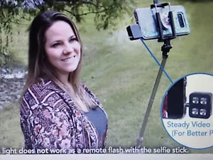 x2 /Itek Selfie Expandable Monopod with Shutter Button - Picture 1 of 5