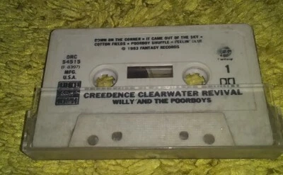 Creedence Clearwater Revival Willy And The Poor Boys Cassette Fantasy Snapcase - Image 1 of 2