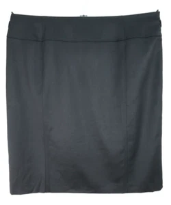 NUEVA RALPH LAUREN Mujer Lana Carrera Falda Lápiz Forrada Negra Sólida 18W Plus - Imagen 1 de 17