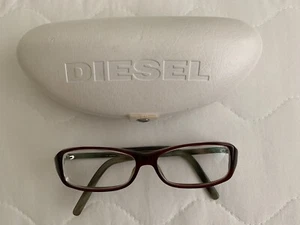 Gently Used DIESEL Women's Eyeglasses Frame In Burgundy 50-15-130 - Picture 1 of 5