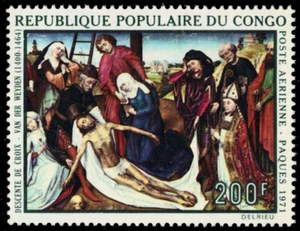 P.R. KONGO C113 - "Abstieg vom Kreuz" von Rogier van der Weyden (pb89791) - Bild 1 von 1