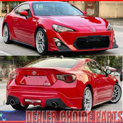 5Pc Body Kit Front+Side Skirts+Rear For 2013 2014 2015 2016 Scion FRS "T Style" - Image 1 of 4